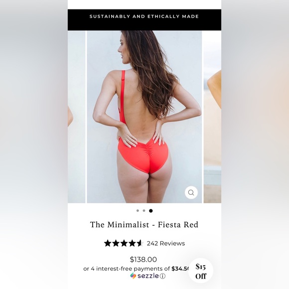 Londre Minimalist Suit Small, Tall - Picture 2 of 7